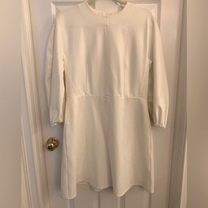 Tibi Ivory Bond Stretch dress
